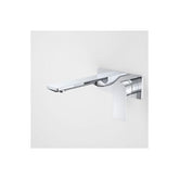Caroma Urbane II 180mm Wall Basin / Bath Mixer Rectangular Cover Plate Chrome